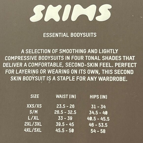 SKIMS‎ Essential Scoop Neck Bodysuit Agave Green 4X/5X - Picture 10 of 13